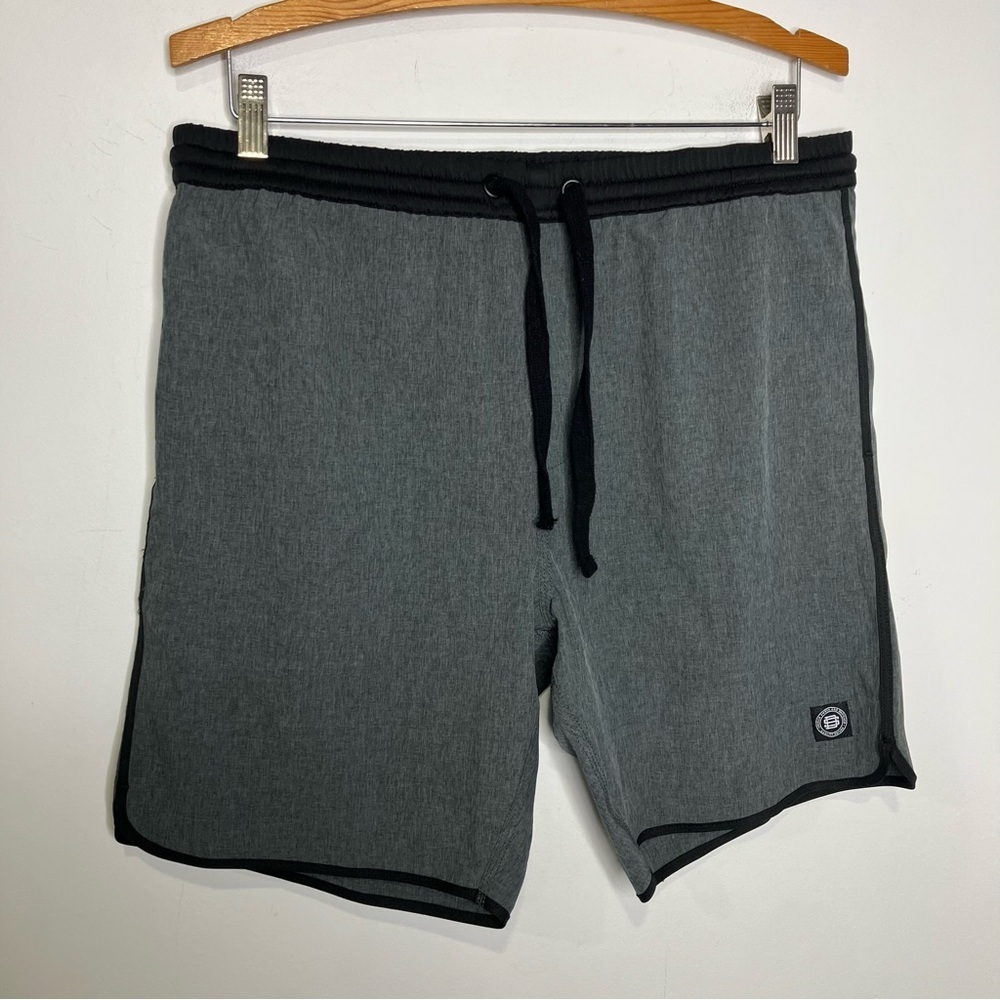 Sun Diego board‎ shorts gray & black size large